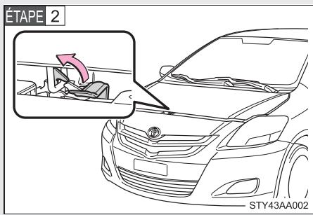 TOYOTA Yaris 2 (2008) - Capot - 2
