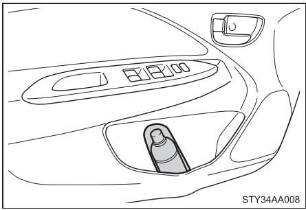 TOYOTA Yaris 2 (2008) - Porte-bouteilles - 1