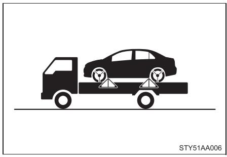 TOYOTA Yaris 2 (2008) - Utilisation d'une dépanneuse à plateau - 2