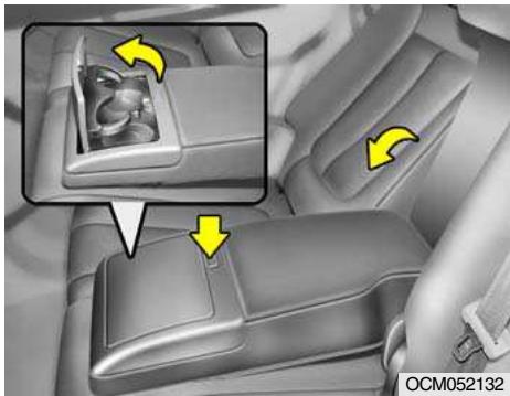 HYUNDAI Santa Fe 2 (2006-2009) - SUPPORT POUR BOISSONS - 2