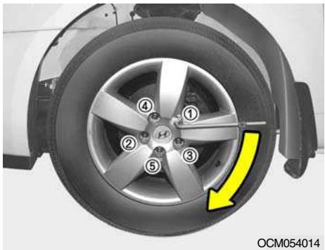 HYUNDAI Santa Fe 2 (2006-2009) - Abaisser du vehicule et serrer des boulons - 2
