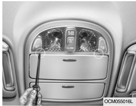 HYUNDAI Santa Fe 2 (2006-2009) - Lampe interieur - 1