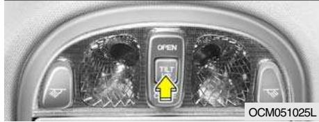 HYUNDAI Santa Fe 2 (2006-2009) - Système de basculement du toit ouvrant - 2