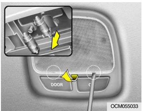 HYUNDAI Santa Fe 2 (2006-2009) - Lampe interieur - 3