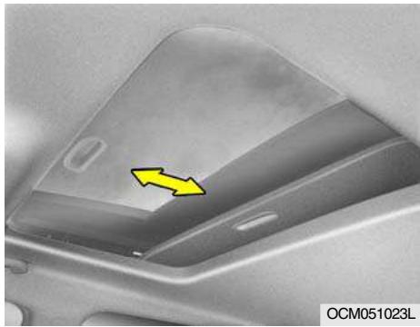 HYUNDAI Santa Fe 2 (2006-2009) - TOIT OUVRANT - 2