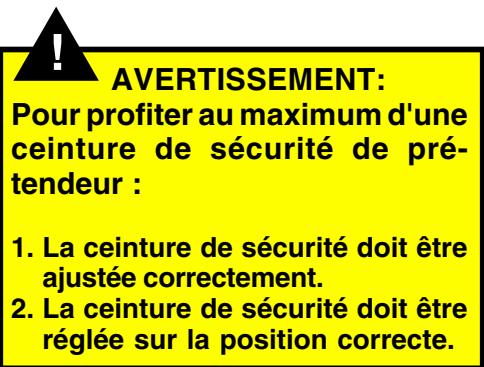 HYUNDAI Santa Fe 2 (2006-2009) - Ceinture de sécurité du pretendeur - 3