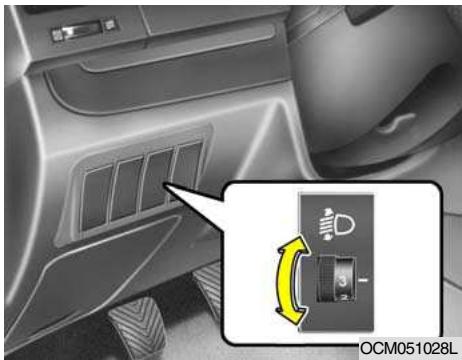 HYUNDAI Santa Fe 2 (2006-2009) - SYSTEME DE MECANISME DE REGLAGE DES PHARES - 1