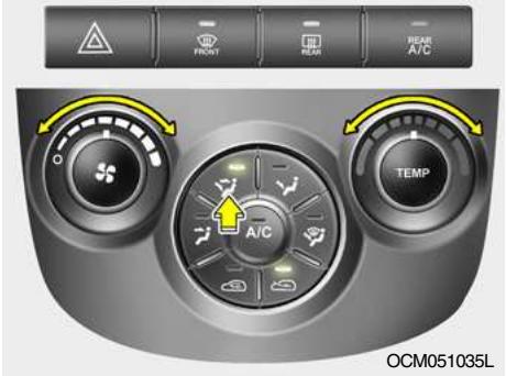 HYUNDAI Santa Fe 2 (2006-2009) - CHAUFFAGE BI-NIVEAU - 1