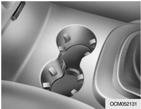 HYUNDAI Santa Fe 2 (2006-2009) - SUPPORT POUR BOISSONS - 1