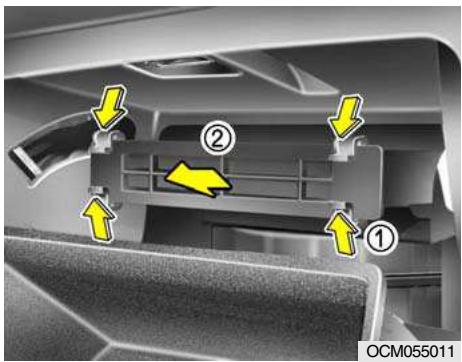 HYUNDAI Santa Fe 2 (2006-2009) - CONTROLE ET REMPLACEMENT DES FUSIBLES - 1