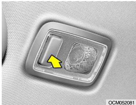 HYUNDAI Santa Fe 2 (2006-2009) - Eclairage de cartes arrrière (Si installé) - 1