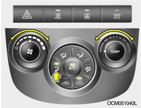 HYUNDAI Santa Fe 2 (2006-2009) - Chauffage deshumidifie - 1