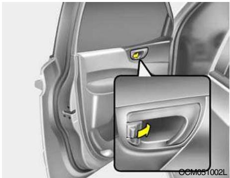 HYUNDAI Santa Fe 2 (2006-2009) - Verrouillage depuis l'Extérieur - 1
