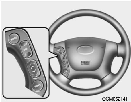 HYUNDAI Santa Fe 2 (2006-2009) - INTERRUPTEUR A DISTANCE AUDIO - 1