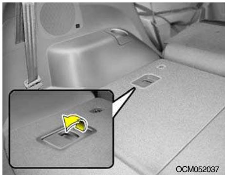 HYUNDAI Santa Fe 2 (2006-2009) - Siège de la 3ème rangee (Si installed) - 1