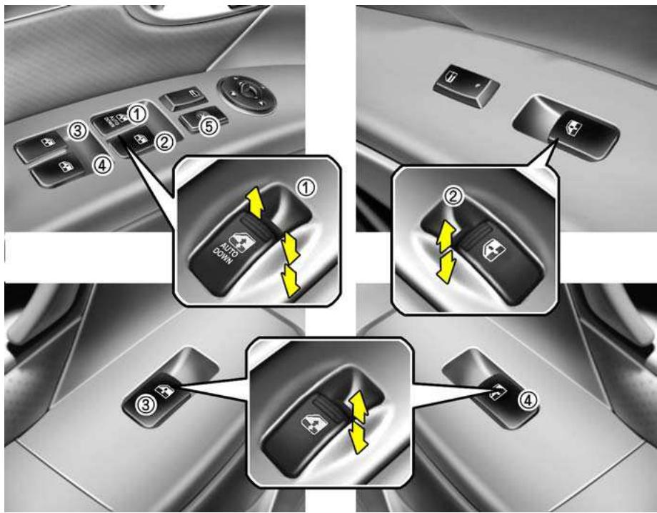HYUNDAI Santa Fe 2 (2006-2009) - VITRES - 1