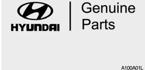 HYUNDAI Santa Fe 2 (2006-2009) - INFORMATIONS RELATIVES AUX PIECES D'ORIGINE HYUNDAI - 1