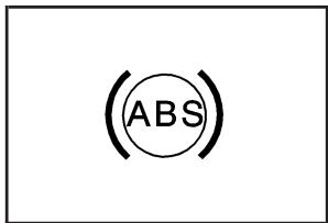 CHEVROLET Colorado (2008) - Témoin de système de freinage antiblocage (ABS) - 1