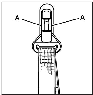 CHEVROLET Colorado (2008) - Ceinture épaulière réglable en hauteur - 1