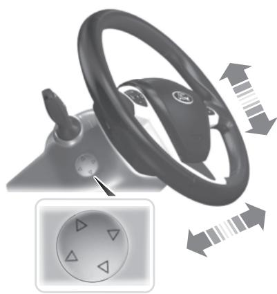 FORD Flex Phase 2 (2014) - Colonne de direction à inclinaison et réglage téléscopique à commande électrique (selon l'équipement) - 2