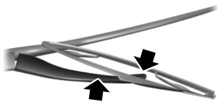 FORD Flex Phase 2 (2014) - Remplacement du balai d'essuie-glace de lunette - 1