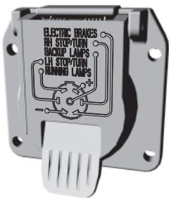 FORD Flex Phase 2 (2014) - Connecteur de remorque - 1