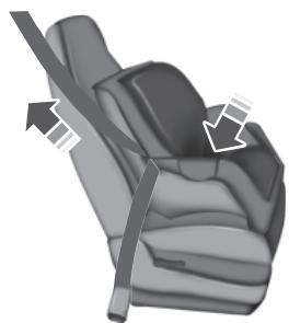 FORD Flex Phase 2 (2014) - Utilisation de ceintures-baudriers - 12