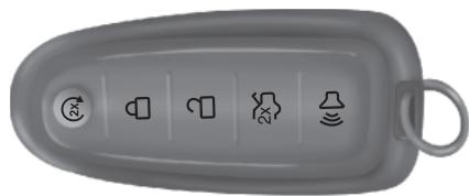 FORD Flex Phase 2 (2014) - Clé intelligente (selon l'équipement) - 1