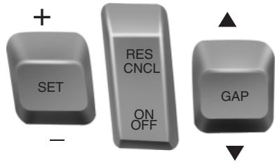 FORD Flex Phase 2 (2014) - Utilisation du régulateur de vitesse adaptatif (SELEN l'équipement) - 1