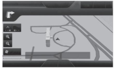 FORD Flex Phase 2 (2014) - Mode d'affichage de carte - 1