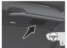 PEUGEOT 208 (2025) - Étiquette d'ajretissement - Airbag frontal passager - 1