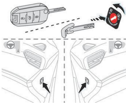 PEUGEOT 208 (2025) - Neutralisation / Réactivation de l'airbag frontal passager - 1