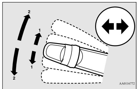 MITSUBISHI Space Star 2 Phase 2 (2016-2019) - Lever des clignotants - 1
