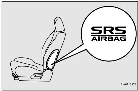 MITSUBISHI Space Star 2 Phase 2 (2016-2019) - Système de coussin de sécurité gonflable latéral - 2