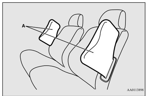 MITSUBISHI Space Star 2 Phase 2 (2016-2019) - Système de coussin de sécurité gonflable latéral - 1