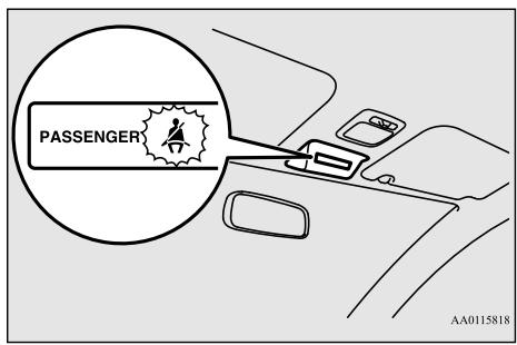 MITSUBISHI Space Star 2 Phase 2 (2016-2019) - Témoin de ceinture de sécurité du passager avant non bouclée - 1