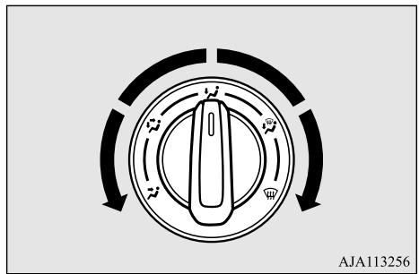 MITSUBISHI Space Star 2 Phase 2 (2016-2019) - Lever de sélection d'air - 1