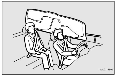 MITSUBISHI Space Star 2 Phase 2 (2016-2019) - Système de coussin de sécurité gonflable rideau - 1