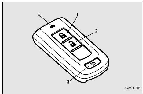 MITSUBISHI Space Star 2 Phase 2 (2016-2019) - Système de télédéverrouillage - 1