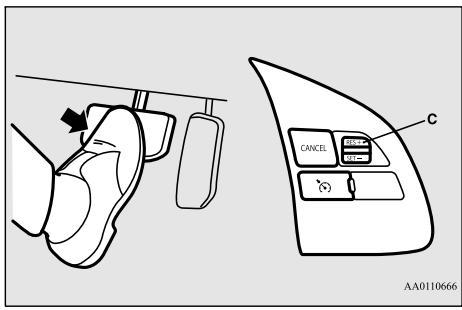 MITSUBISHI Space Star 2 Phase 2 (2016-2019) - Pour diminuer provisoirement votre vitesse - 2