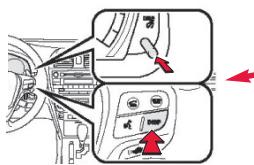 TOYOTA Avensis 3 Phase 1 (2009-2012) - Configuration de l'affichage pour acceder au réglage de l'heure - 4