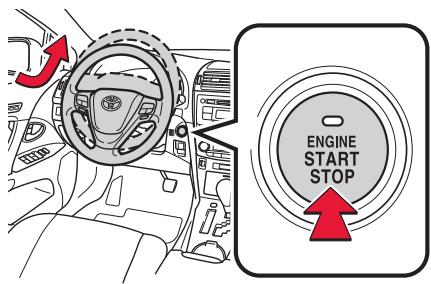 TOYOTA Avensis 3 Phase 1 (2009-2012) - Dégagement automatique (vehicules avec volant réglable électriquement en hauteur et en profondeur) - 1