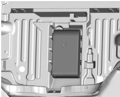 CHEVROLET Camaro 6 (2019) - Stockage de la trousse compresseur et joint d'étanchéité de pneu - 1