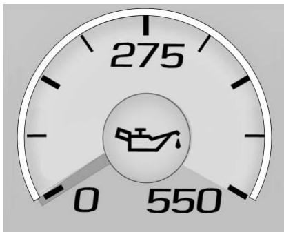CHEVROLET Camaro 6 (2019) - Jauge de surpression (Combiné d'instruments du niveau supérieur uniquement) - 3