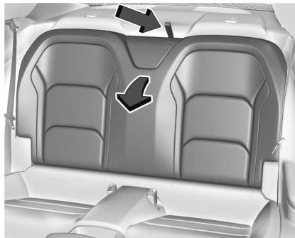 CHEVROLET Camaro 6 (2019) - Accès au coffre de siège arrière (Coupé) - 1
