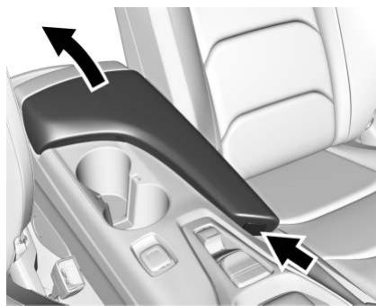 CHEVROLET Camaro 6 (2019) - Rangement de console centrale - 1