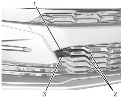 CHEVROLET Camaro 6 (2019) - Dépose et pose - Couvercles de crochet de remorquage - 1