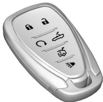 CHEVROLET Camaro 6 (2019) - Fonctionnement du système de télédéverrouillage - 1