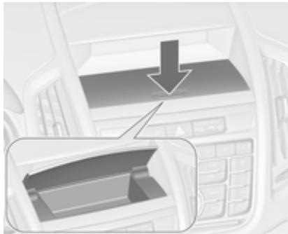 OPEL Zafira C Phase 1 (2011-2016) - Rangements dans le tableau de bord - 1