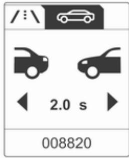 OPEL Zafira C Phase 1 (2011-2016) - Menu d'informations véhicule - 3